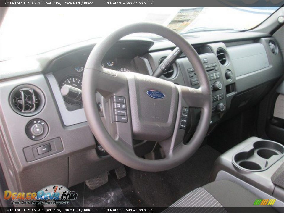 2014 Ford F150 STX SuperCrew Race Red / Black Photo #8