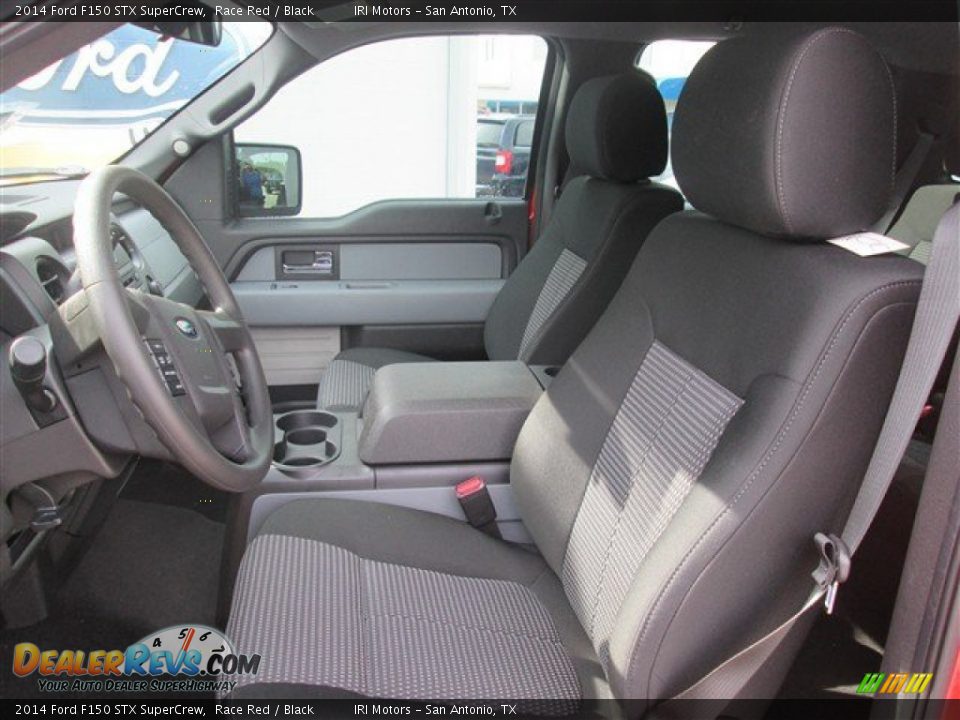 2014 Ford F150 STX SuperCrew Race Red / Black Photo #9