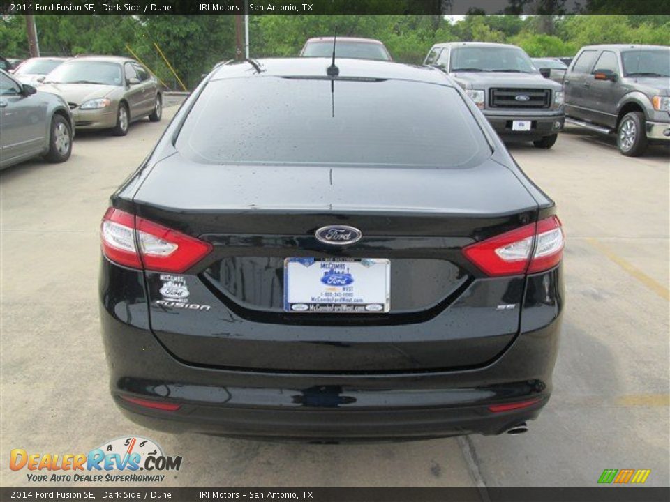 2014 Ford Fusion SE Dark Side / Dune Photo #3