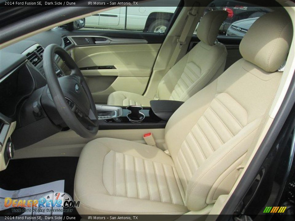 2014 Ford Fusion SE Dark Side / Dune Photo #7