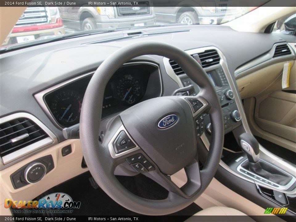 2014 Ford Fusion SE Dark Side / Dune Photo #8