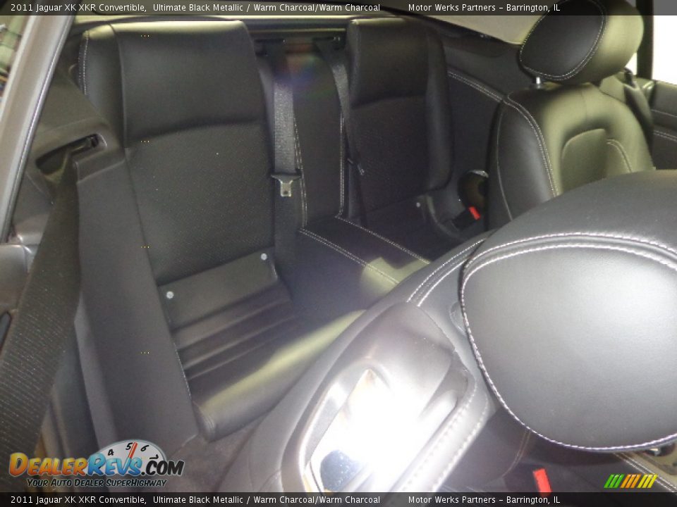 2011 Jaguar XK XKR Convertible Ultimate Black Metallic / Warm Charcoal/Warm Charcoal Photo #30