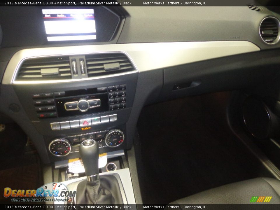 2013 Mercedes-Benz C 300 4Matic Sport Palladium Silver Metallic / Black Photo #28