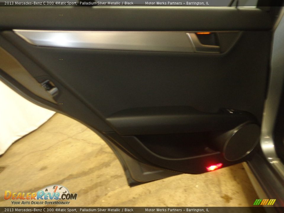 2013 Mercedes-Benz C 300 4Matic Sport Palladium Silver Metallic / Black Photo #29