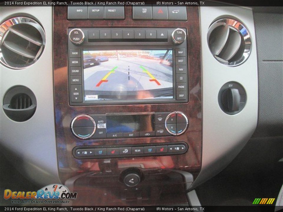 2014 Ford Expedition EL King Ranch Tuxedo Black / King Ranch Red (Chaparral) Photo #16