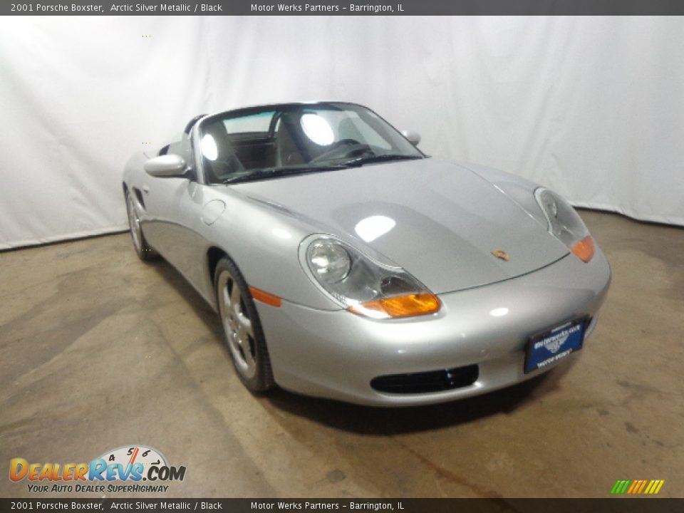 2001 Porsche Boxster Arctic Silver Metallic / Black Photo #1