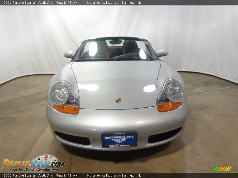 2001 Porsche Boxster Arctic Silver Metallic / Black Photo #3