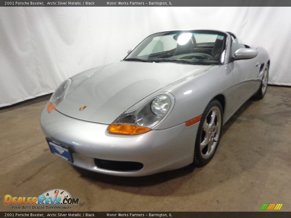 2001 Porsche Boxster Arctic Silver Metallic / Black Photo #4