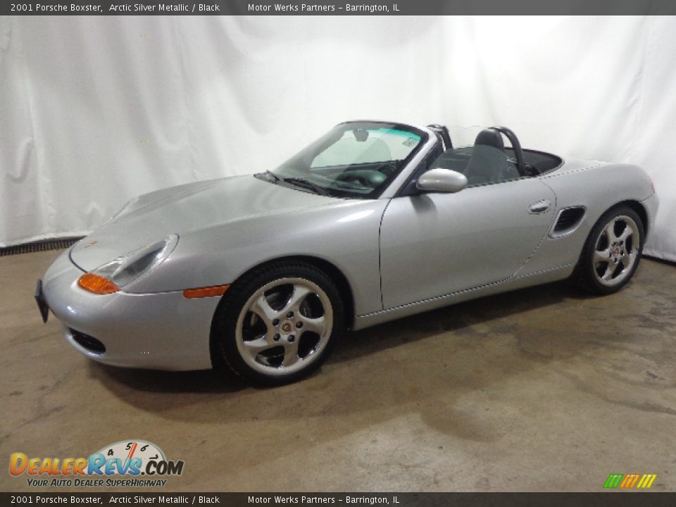 2001 Porsche Boxster Arctic Silver Metallic / Black Photo #5