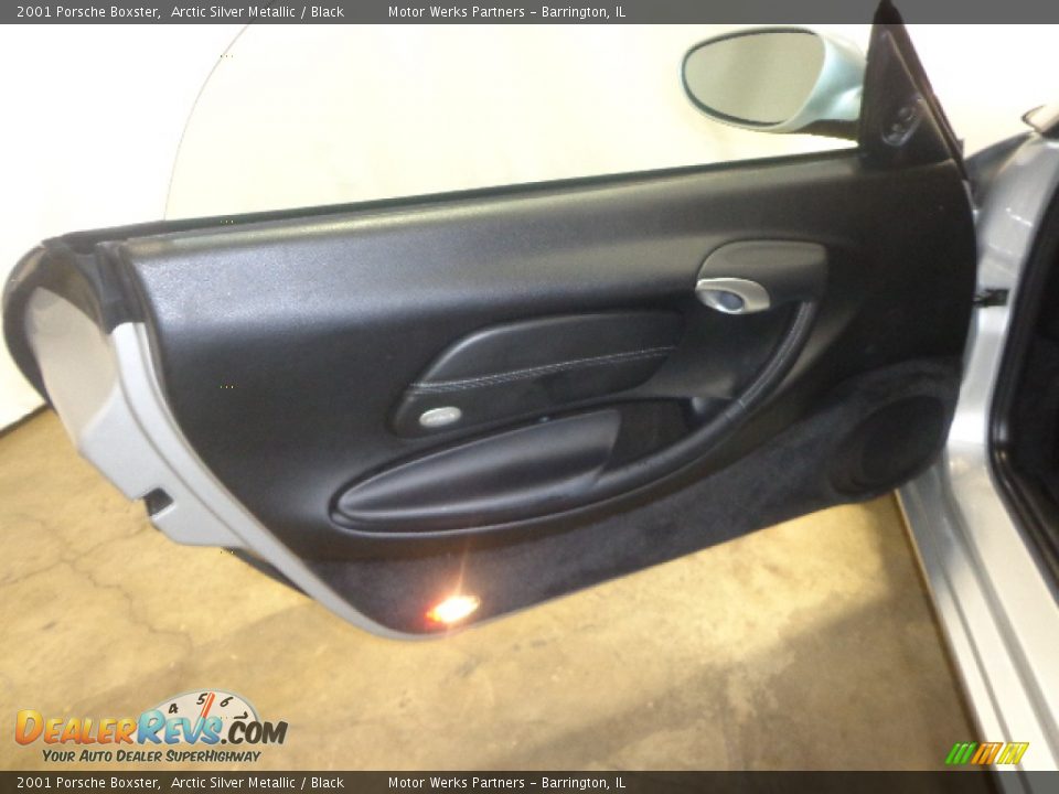 2001 Porsche Boxster Arctic Silver Metallic / Black Photo #8