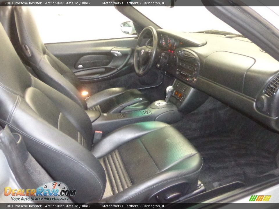 2001 Porsche Boxster Arctic Silver Metallic / Black Photo #13