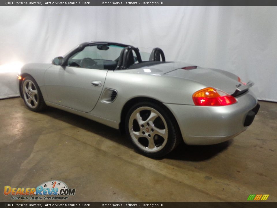 2001 Porsche Boxster Arctic Silver Metallic / Black Photo #16