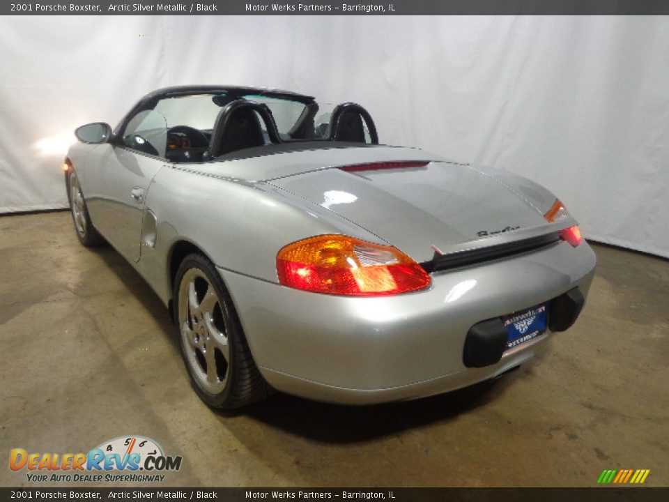 2001 Porsche Boxster Arctic Silver Metallic / Black Photo #17