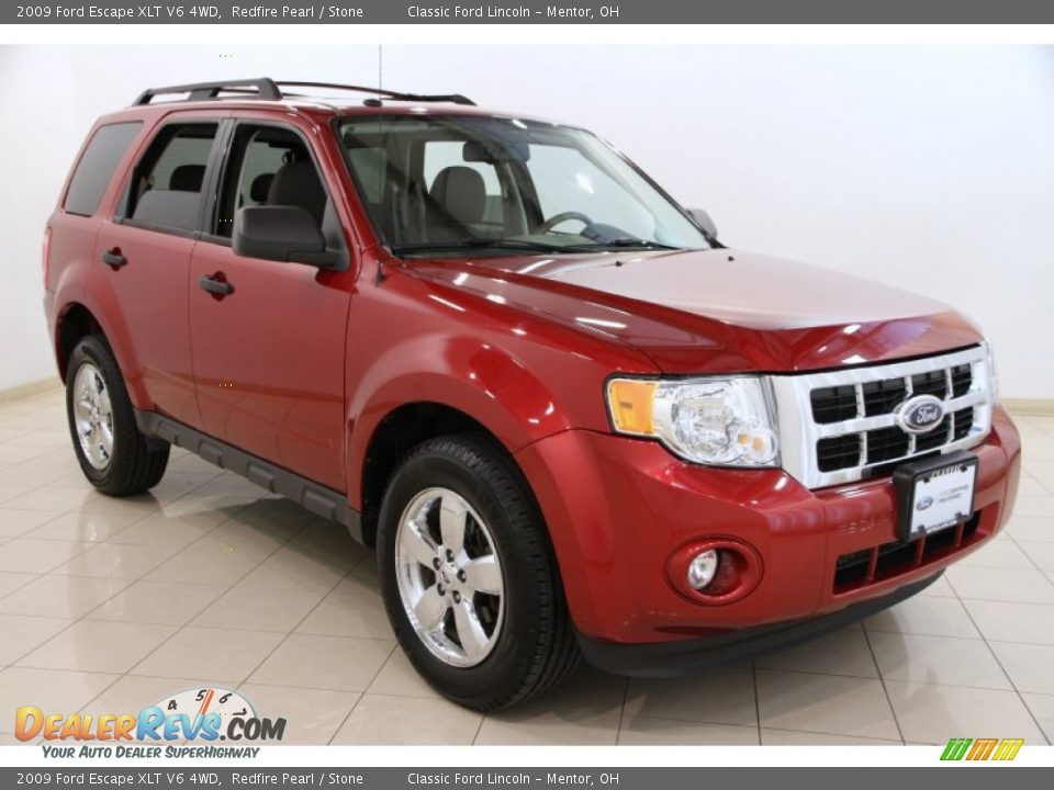 2009 Ford Escape XLT V6 4WD Redfire Pearl / Stone Photo #1