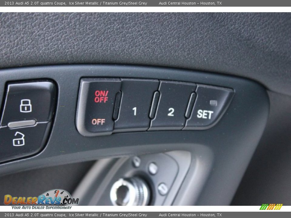2013 Audi A5 2.0T quattro Coupe Ice Silver Metallic / Titanium Grey/Steel Grey Photo #14