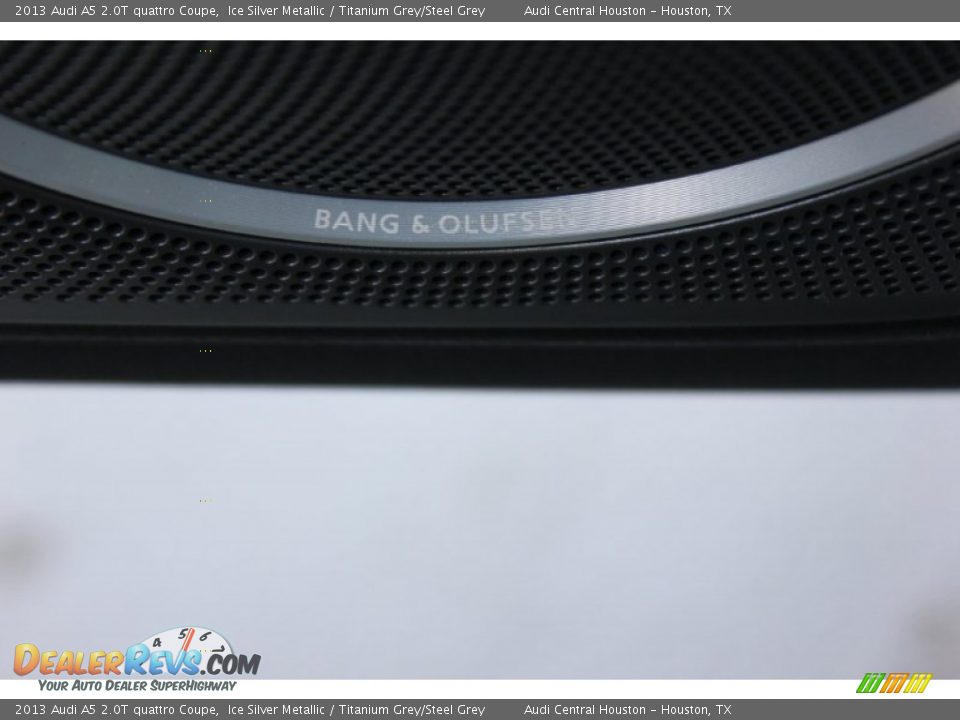2013 Audi A5 2.0T quattro Coupe Ice Silver Metallic / Titanium Grey/Steel Grey Photo #16