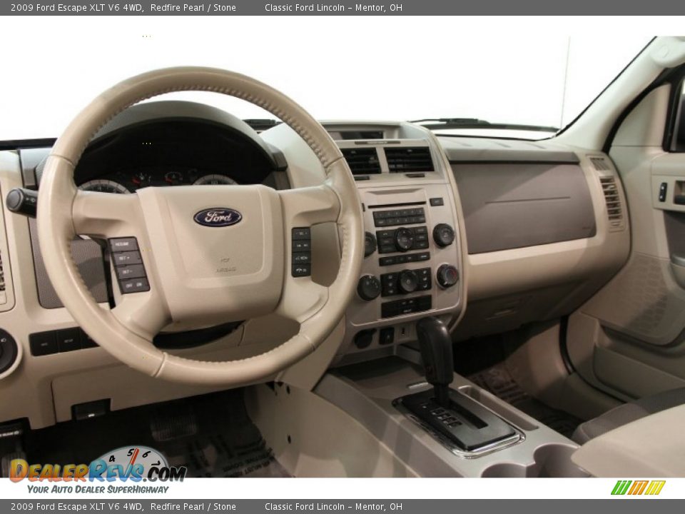 2009 Ford Escape XLT V6 4WD Redfire Pearl / Stone Photo #8