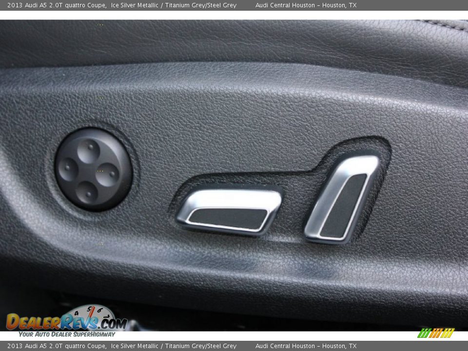 2013 Audi A5 2.0T quattro Coupe Ice Silver Metallic / Titanium Grey/Steel Grey Photo #17