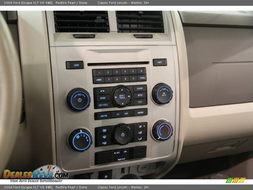 2009 Ford Escape XLT V6 4WD Redfire Pearl / Stone Photo #12