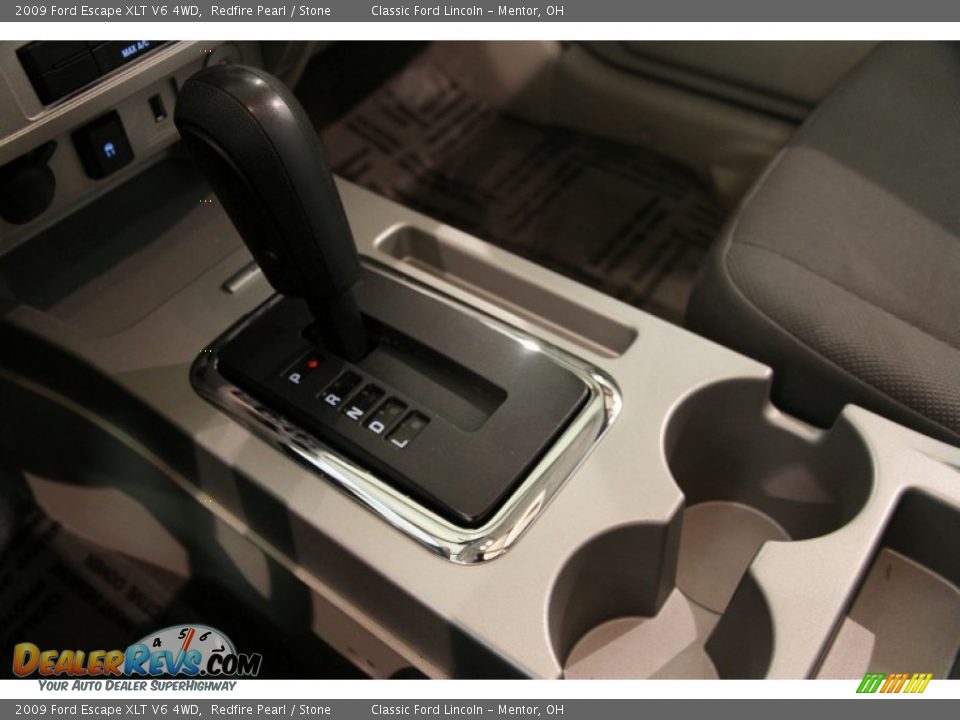 2009 Ford Escape XLT V6 4WD Redfire Pearl / Stone Photo #14