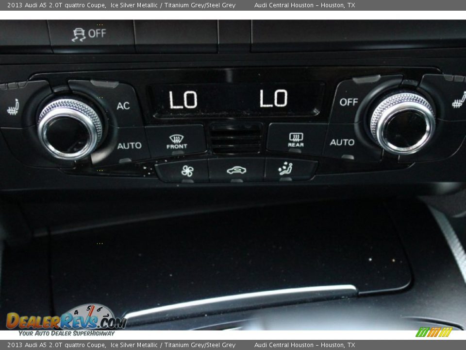 2013 Audi A5 2.0T quattro Coupe Ice Silver Metallic / Titanium Grey/Steel Grey Photo #23
