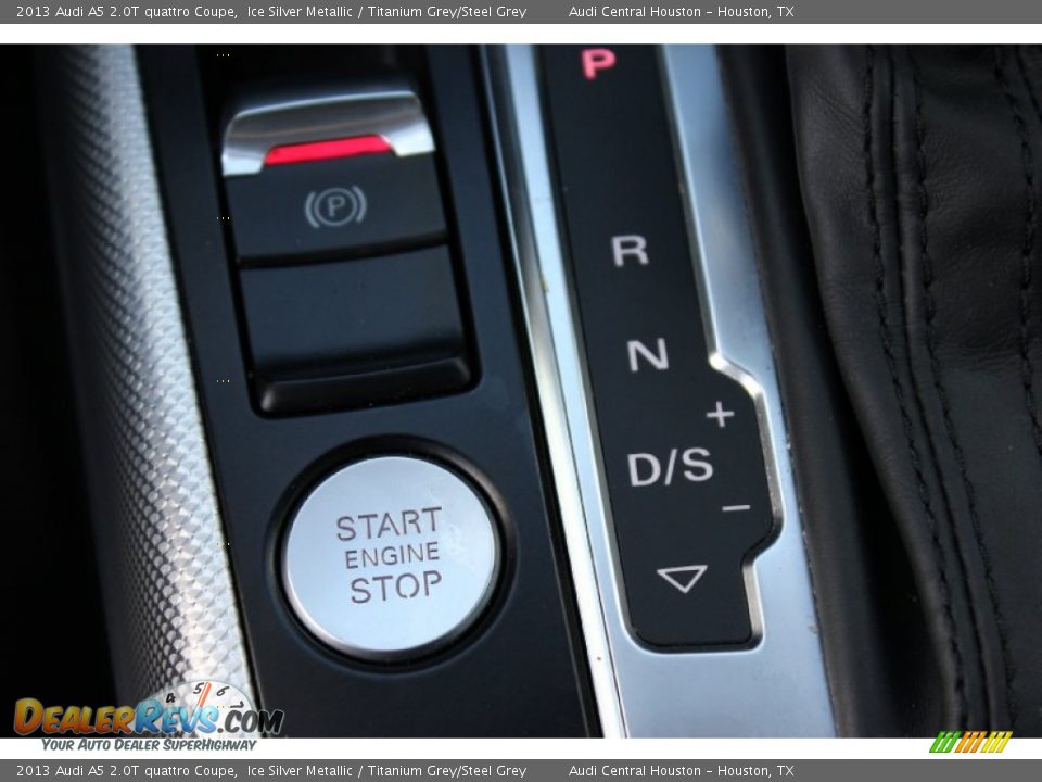 2013 Audi A5 2.0T quattro Coupe Ice Silver Metallic / Titanium Grey/Steel Grey Photo #24