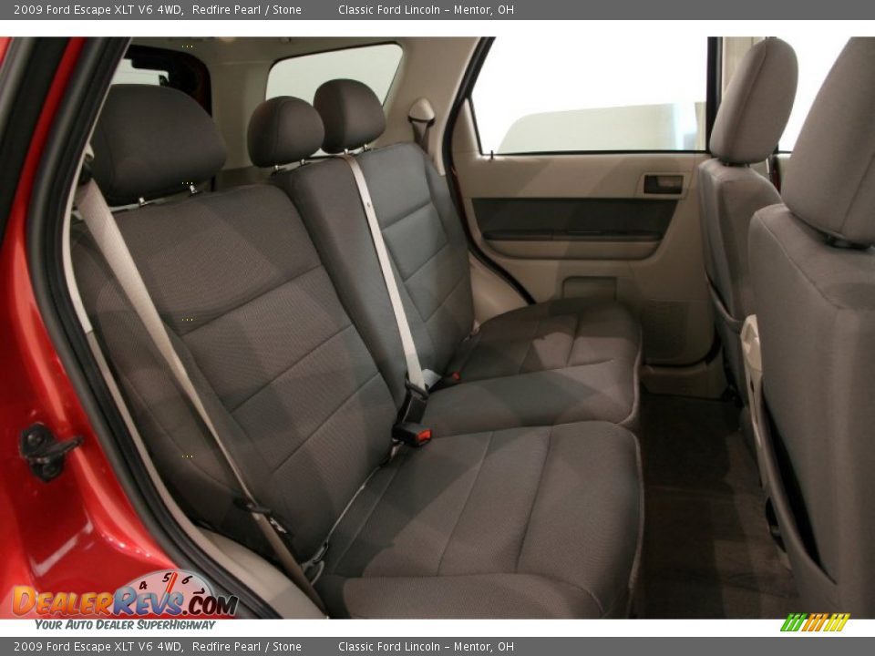 2009 Ford Escape XLT V6 4WD Redfire Pearl / Stone Photo #16