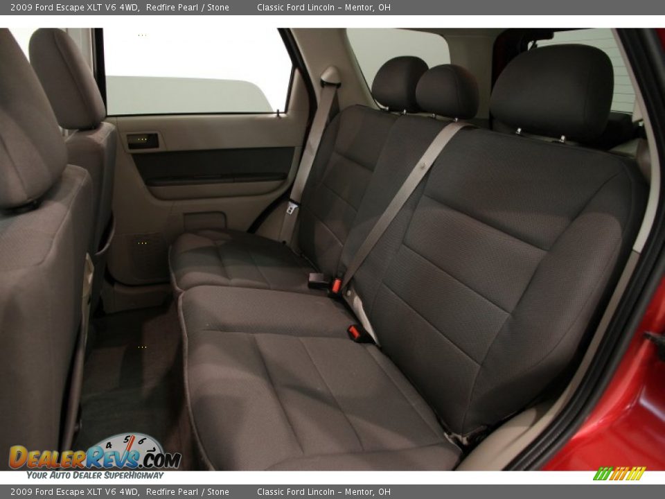 2009 Ford Escape XLT V6 4WD Redfire Pearl / Stone Photo #17