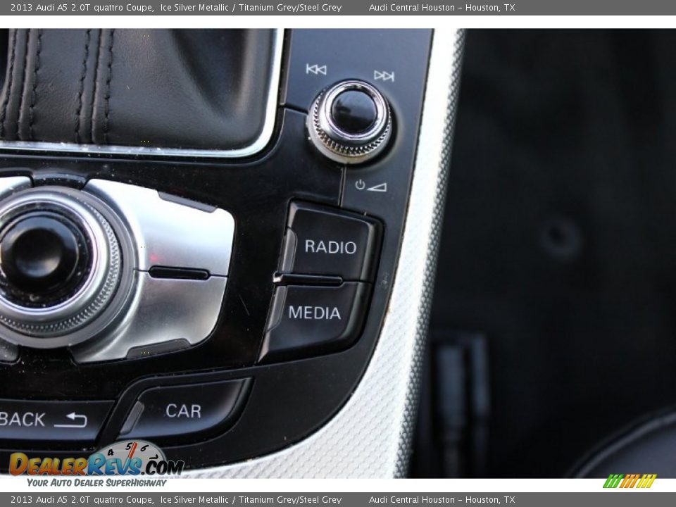 2013 Audi A5 2.0T quattro Coupe Ice Silver Metallic / Titanium Grey/Steel Grey Photo #26
