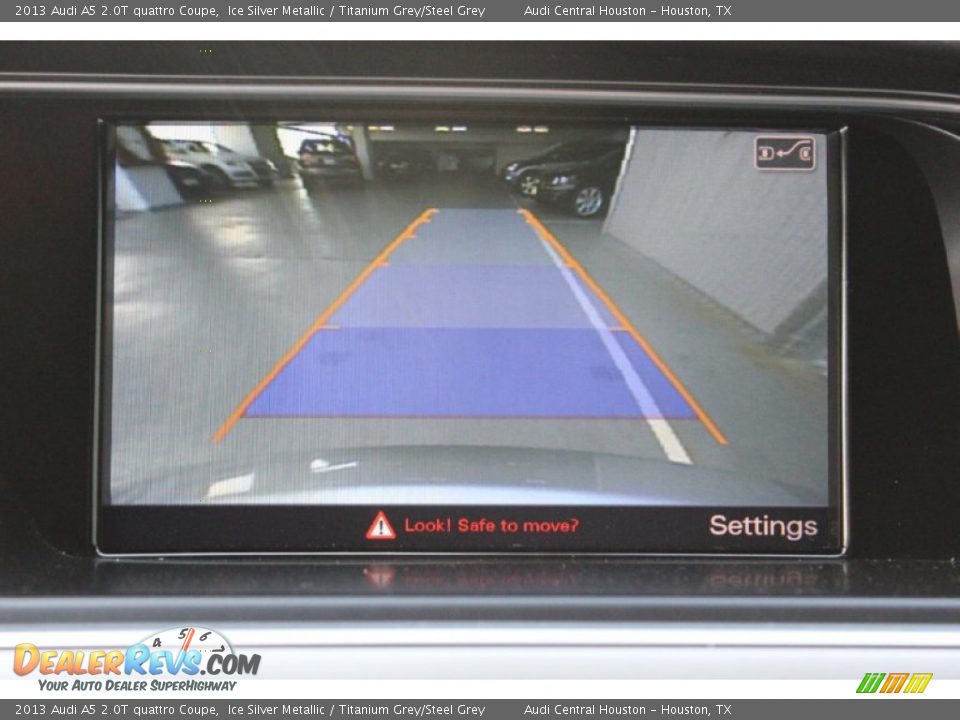 2013 Audi A5 2.0T quattro Coupe Ice Silver Metallic / Titanium Grey/Steel Grey Photo #28