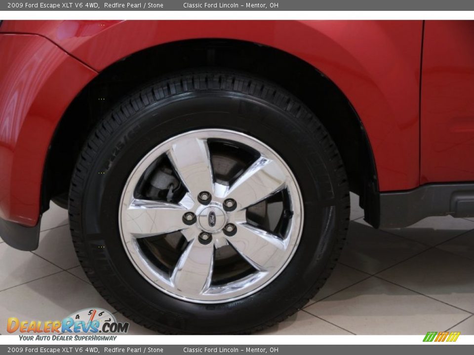 2009 Ford Escape XLT V6 4WD Redfire Pearl / Stone Photo #20