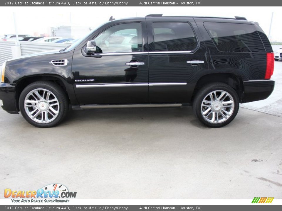 Black Ice Metallic 2012 Cadillac Escalade Platinum AWD Photo #6