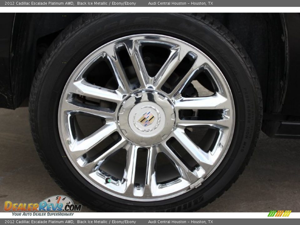2012 Cadillac Escalade Platinum AWD Wheel Photo #10