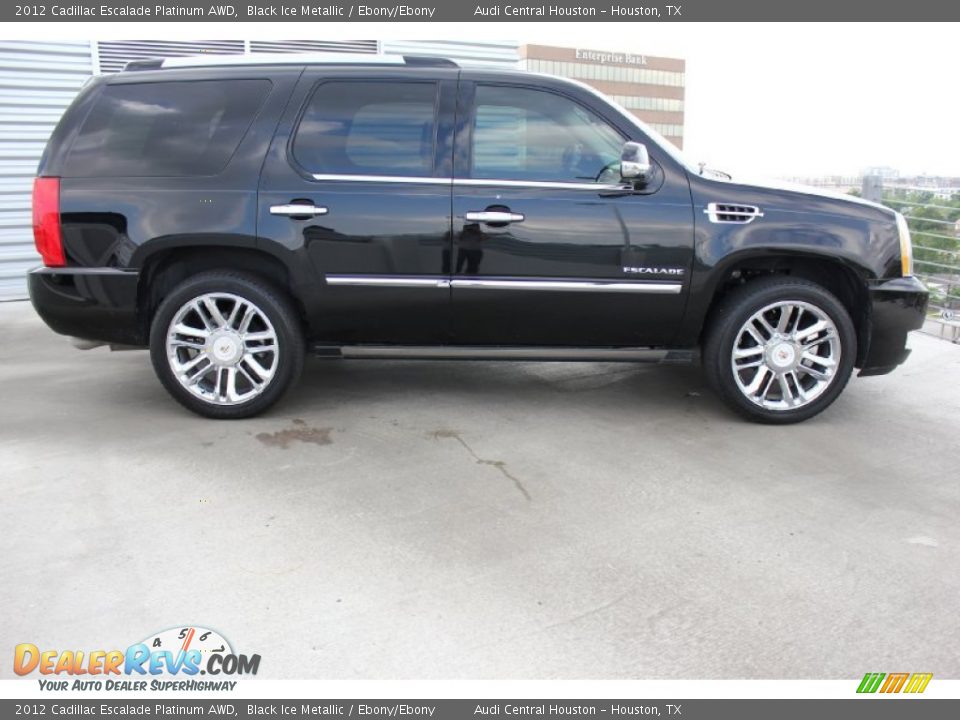 Black Ice Metallic 2012 Cadillac Escalade Platinum AWD Photo #12