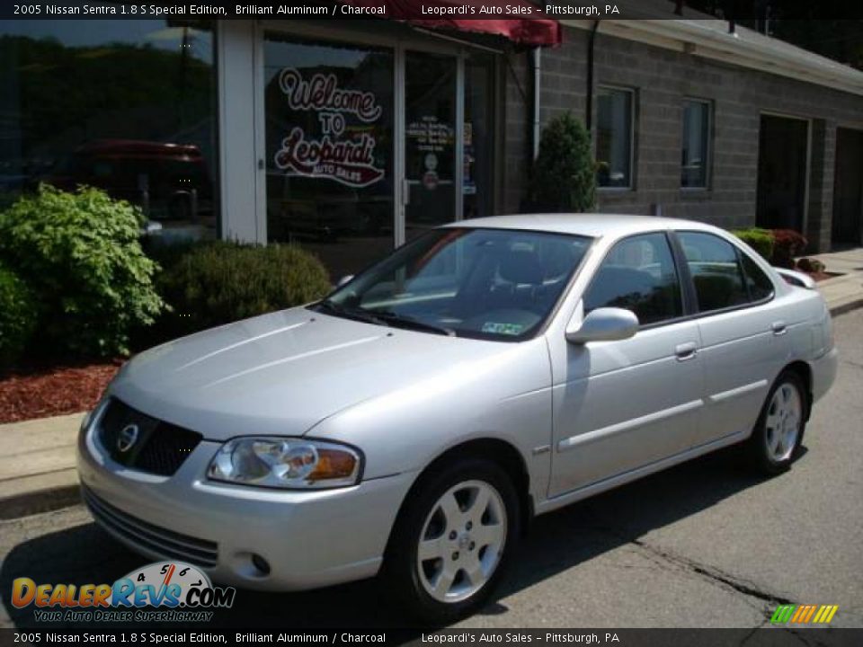 2005 Nissan Sentra 1.8 S Special Edition Brilliant Aluminum / Charcoal Photo #1
