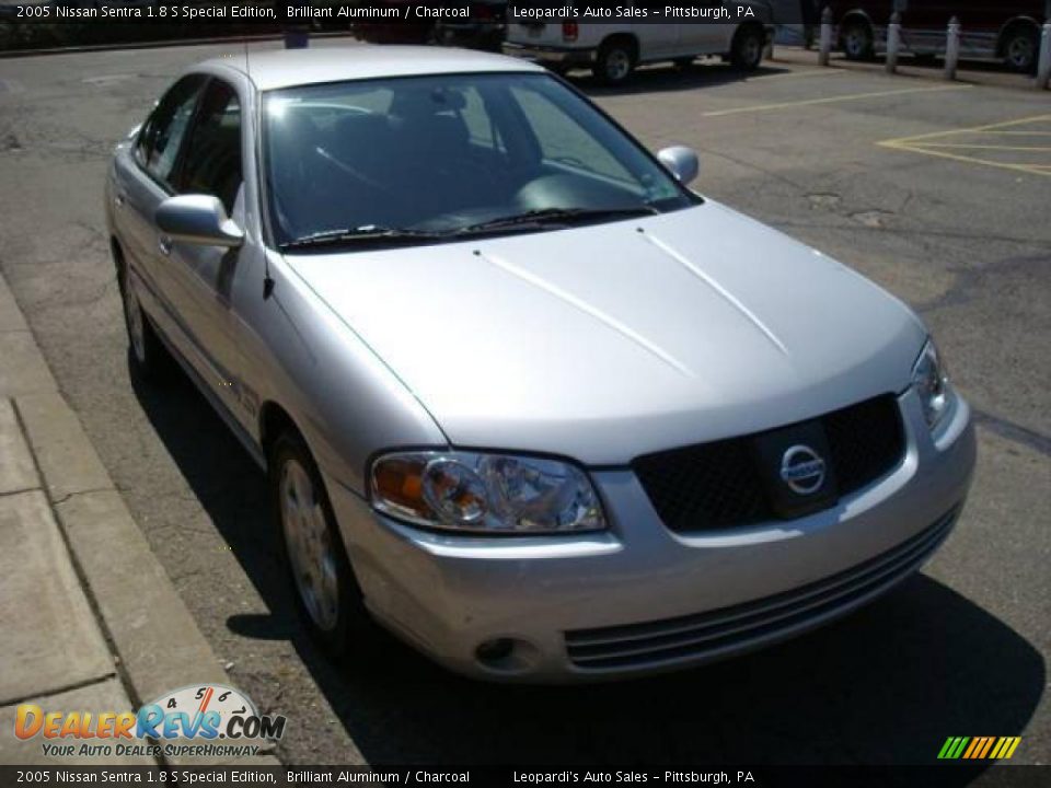 2005 Nissan Sentra 1.8 S Special Edition Brilliant Aluminum / Charcoal Photo #5