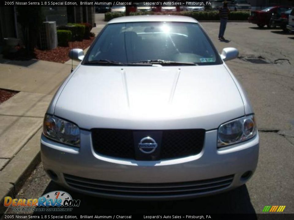 2005 Nissan Sentra 1.8 S Special Edition Brilliant Aluminum / Charcoal Photo #6