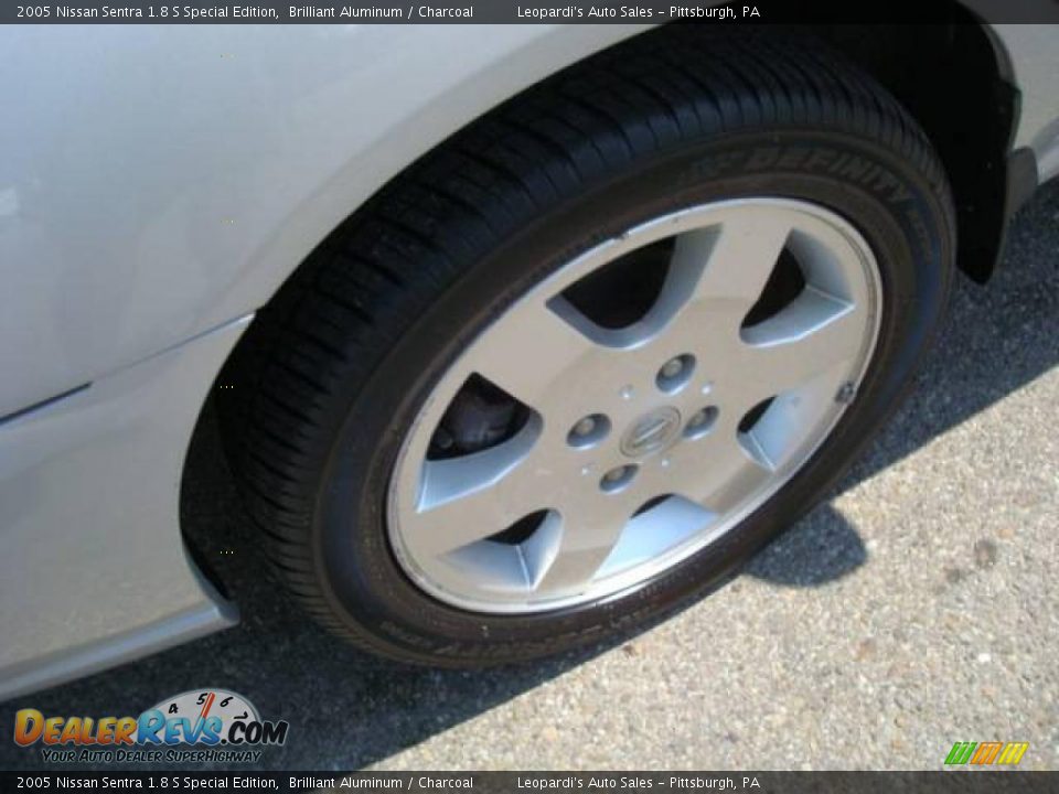 2005 Nissan Sentra 1.8 S Special Edition Brilliant Aluminum / Charcoal Photo #7