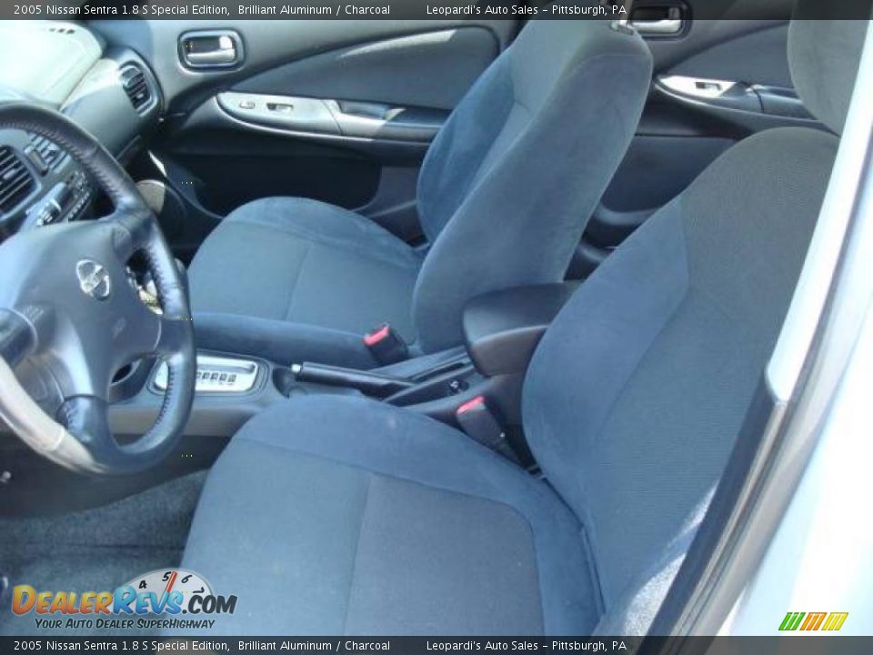 2005 Nissan Sentra 1.8 S Special Edition Brilliant Aluminum / Charcoal Photo #8