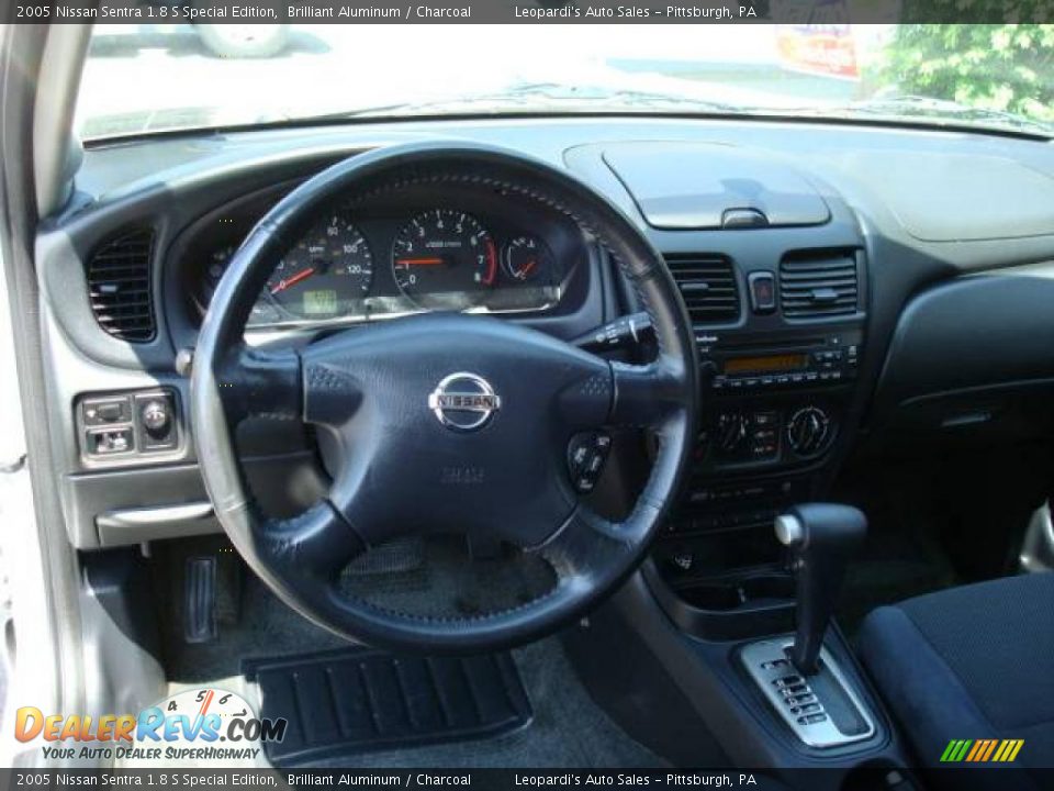 2005 Nissan Sentra 1.8 S Special Edition Brilliant Aluminum / Charcoal Photo #10