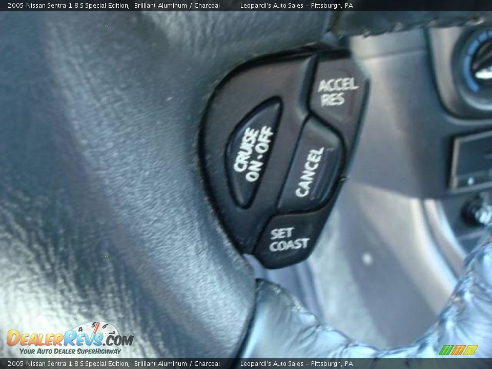 2005 Nissan Sentra 1.8 S Special Edition Brilliant Aluminum / Charcoal Photo #12
