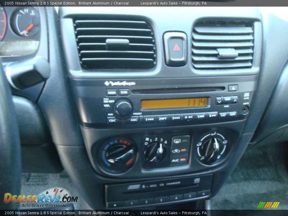 2005 Nissan Sentra 1.8 S Special Edition Brilliant Aluminum / Charcoal Photo #13