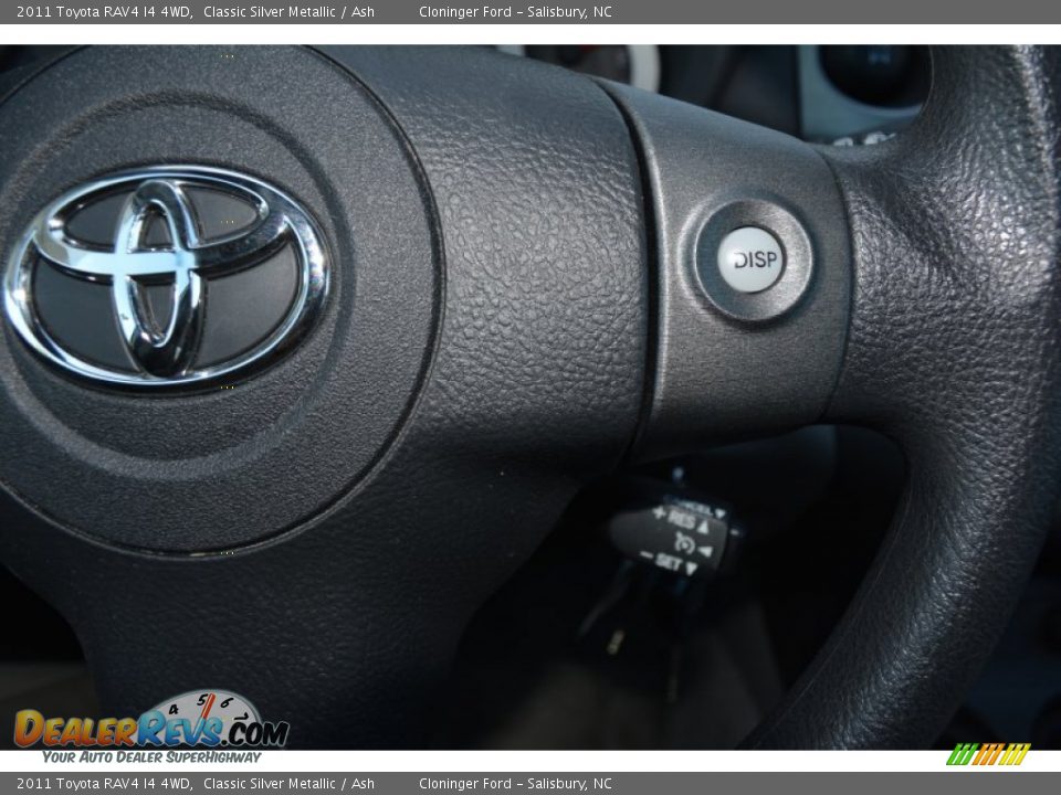 2011 Toyota RAV4 I4 4WD Classic Silver Metallic / Ash Photo #23