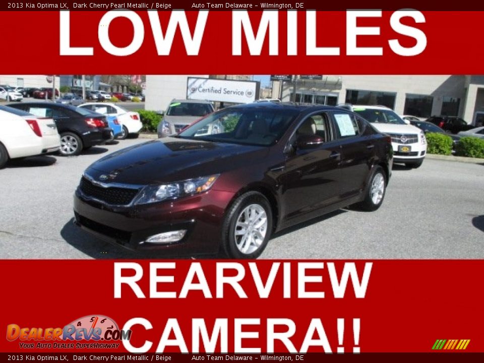 2013 Kia Optima LX Dark Cherry Pearl Metallic / Beige Photo #1