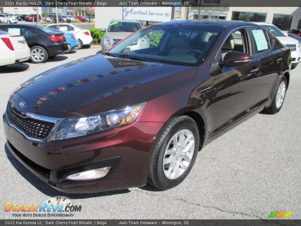2013 Kia Optima LX Dark Cherry Pearl Metallic / Beige Photo #2