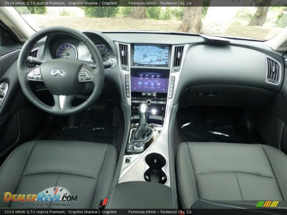 Dashboard of 2014 Infiniti Q 50 Hybrid Premium Photo #2