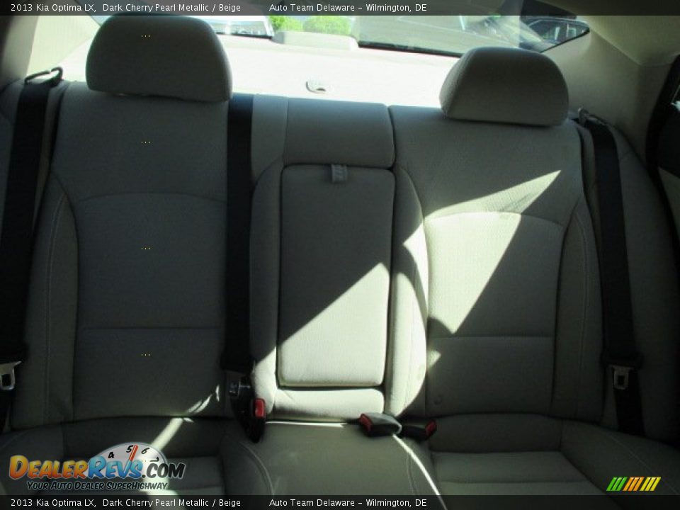2013 Kia Optima LX Dark Cherry Pearl Metallic / Beige Photo #18