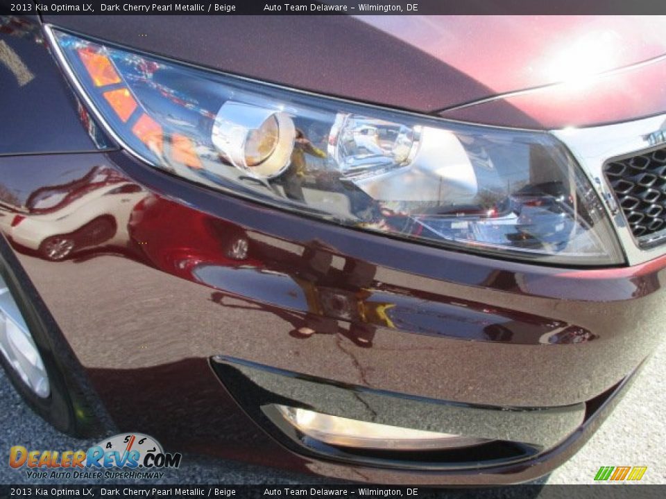 2013 Kia Optima LX Dark Cherry Pearl Metallic / Beige Photo #24