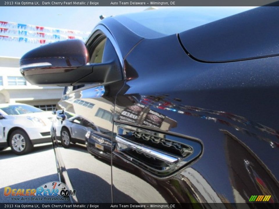 2013 Kia Optima LX Dark Cherry Pearl Metallic / Beige Photo #25
