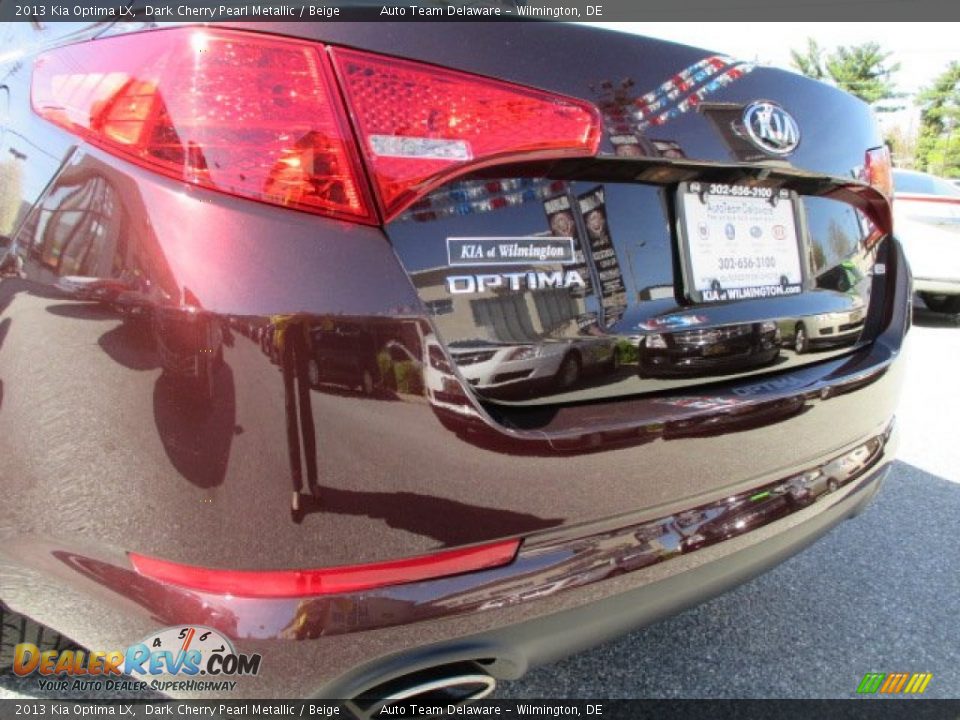 2013 Kia Optima LX Dark Cherry Pearl Metallic / Beige Photo #26